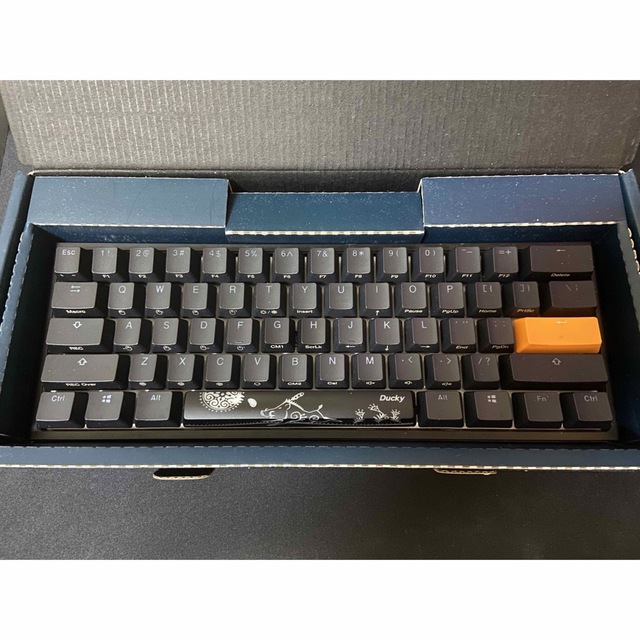 Ducky one 2 mini 60% 銀軸