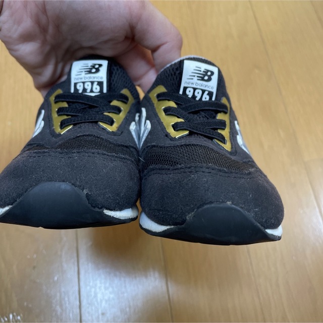 New Balance(ニューバランス)のニューバランス 15cm ゴールド 男の子 キッズ/ベビー/マタニティのキッズ靴/シューズ(15cm~)(スニーカー)の商品写真