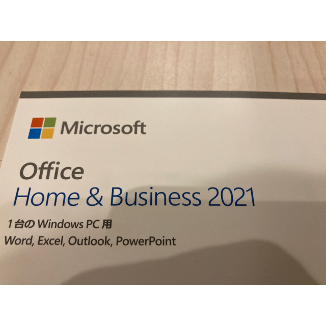 PC/タブレットmicrosoft office 2021 home & business正規品