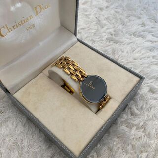クリスチャンディオール(Christian Dior)の【訳有り】可動品　クリスチャンディオール バギラ ブラックムーン 腕時計 稼働品(腕時計)