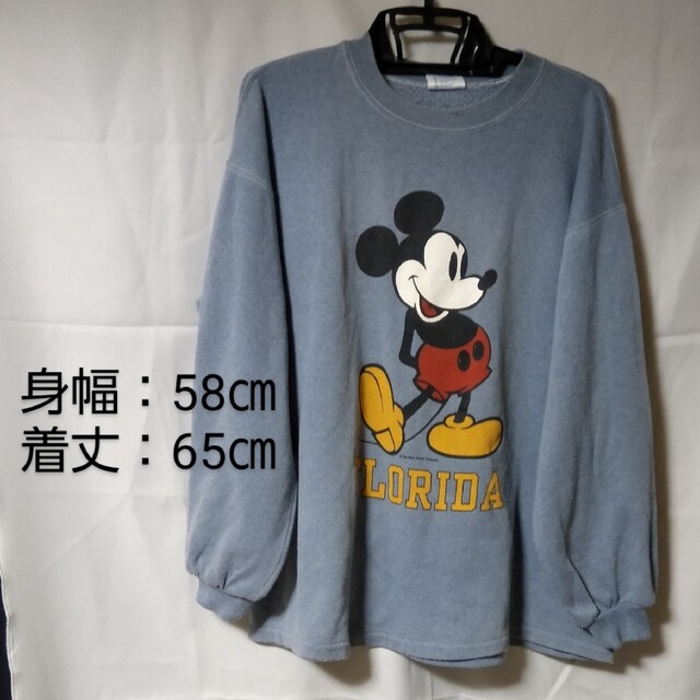 ミッキーマウス(ミッキーマウス)のミッキーマウス：メンズ・レディース長袖Tシャツ メンズのトップス(Tシャツ/カットソー(七分/長袖))の商品写真