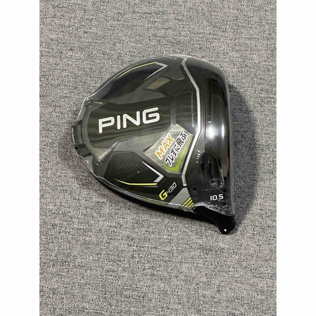 新品 未使用　PING　G430 MAX  10.5度 ドライバーヘッド