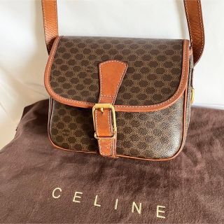大人気 格安】セリーヌ Celine マカダム ショルダーバッグ 斜め掛け