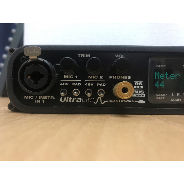 MOTU Ultra Lite オーディオインターフェース 楽器のDTM/DAW(オーディオインターフェイス)の商品写真