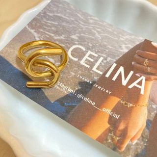 CELINA SSS ring【GOLD】指輪(送料無料)(リング(指輪))