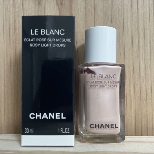 CHANEL(シャネル)の【美品】chanel シャネル ル ブラン ロージー ドロップス 30ml コスメ/美容のベースメイク/化粧品(フェイスカラー)の商品写真