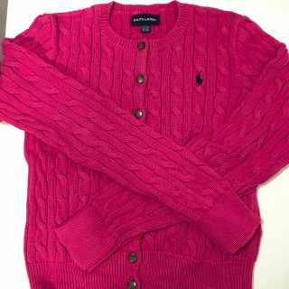 ラルフローレン(Ralph Lauren)のラルフローレン　カーディガンkidsサイズ(カーディガン)