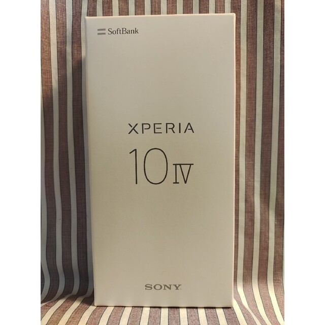 XPERIA 10Ⅳ ホワイト 128GB ソフトバンク版 SIMフリー防水防塵