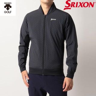 スリクソン(Srixon)の新品☆スリクソン クロス小柄 中綿ジャケット☆ブラック☆XLサイズ(ウエア)