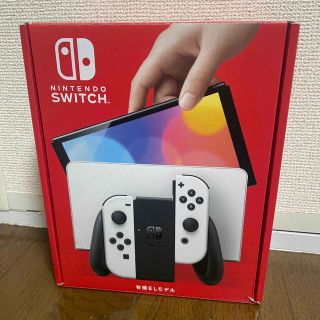 ニンテンドースイッチ(Nintendo Switch)のNintendoSwitch有機EL 本体 ホワイト(家庭用ゲーム機本体)