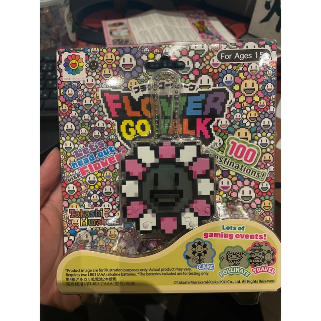 村上隆 flower go walk 育成ゲーム アート murakami エンタメ/ホビーの美術品/アンティーク(版画)の商品写真