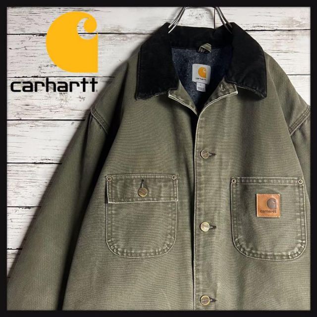 免税品 Carhartt コーデュロイ ダックジャケット 入手困難即完売 ...