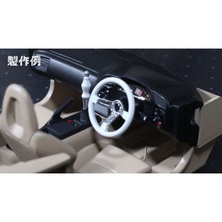 アオシマ(AOSHIMA)の1/24ステアリング各種（4つセット）(模型/プラモデル)