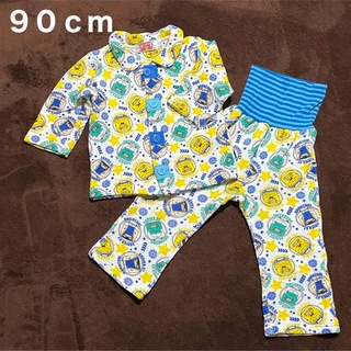 ジェイアール(JR)のパジャマ　ボタン　長袖　DENTAMA　90(パジャマ)