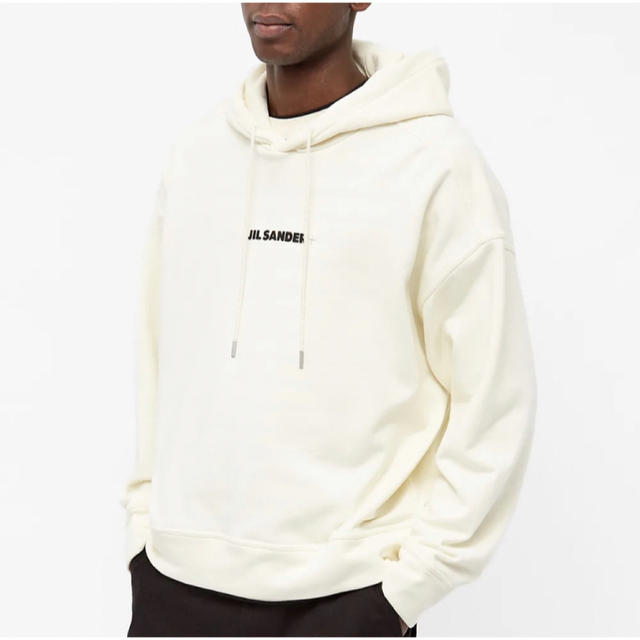 再入荷在庫 Jil Sander - 1 JIL SANDER オフホワイト パーカー