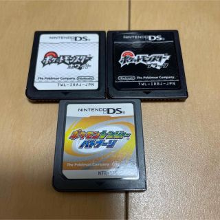 ニンテンドーDS(ニンテンドーDS)のニンテンドーDS ポケットモンスター3本セット(携帯用ゲームソフト)