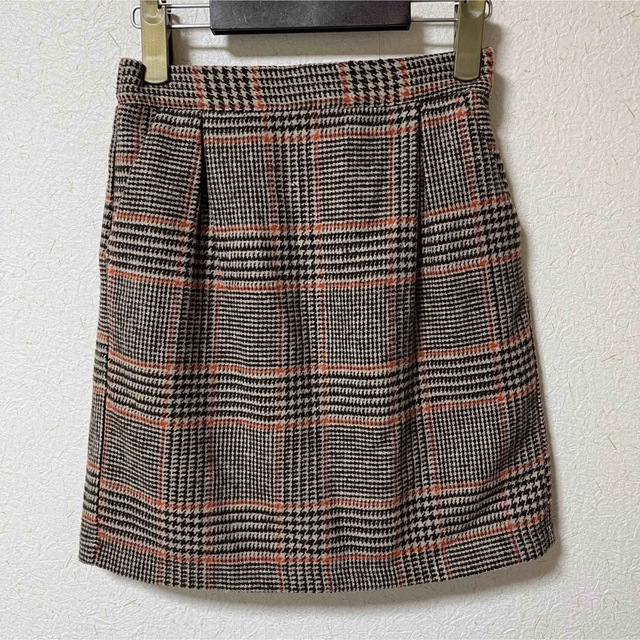 RETRO GIRL(レトロガール)のレトロガール ウールミニスカート レディースのスカート(ミニスカート)の商品写真