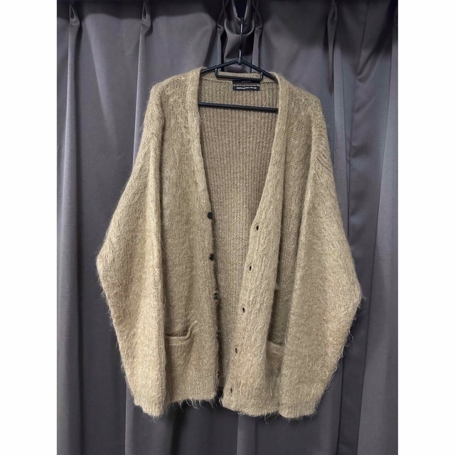 UNUSED Mohair カーディガン 19FW ベージュ サイズ2カーディガン