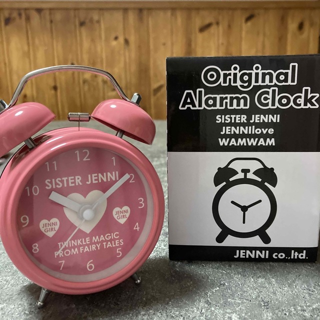 JENNI(ジェニィ)のJENNI  目覚まし時計 エンタメ/ホビーのコレクション(ノベルティグッズ)の商品写真
