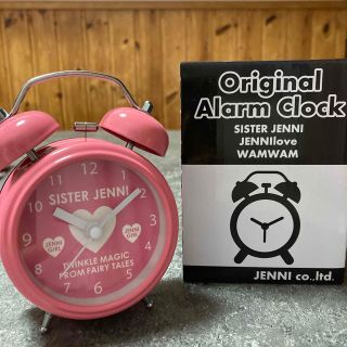 ジェニィ(JENNI)のJENNI  目覚まし時計(ノベルティグッズ)