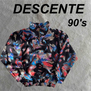 デサント(DESCENTE)のDESCENTE 90's ハーフジップフリースジャケット(ブルゾン)