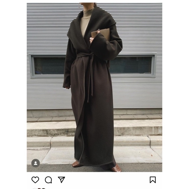 週末値下げRIM.ARK NOBLE WOOL MAXI COAT リムアークロングコート