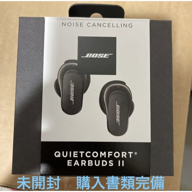 ストラップ/イヤホンジャックBose quietcomfort earbuds ⅱ 新品未開封