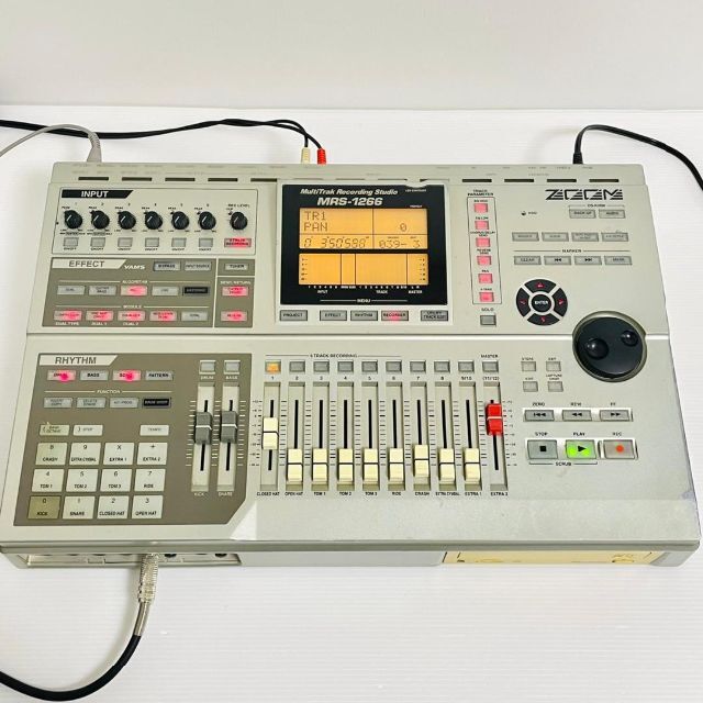 動作品 ZOOM マルチトラックレコーダー MRS-1266 多重録音機 MTR 楽器のレコーディング/PA機器(MTR)の商品写真