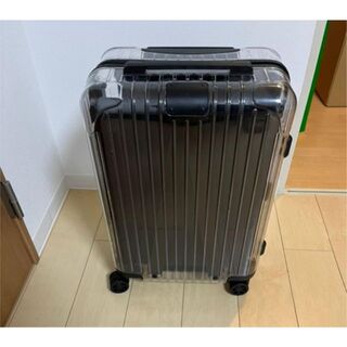 リモワ(RIMOWA)のOFF-WHITE ×RIMOWA オフホワイト スーツケース キャリーケース(トラベルバッグ/スーツケース)