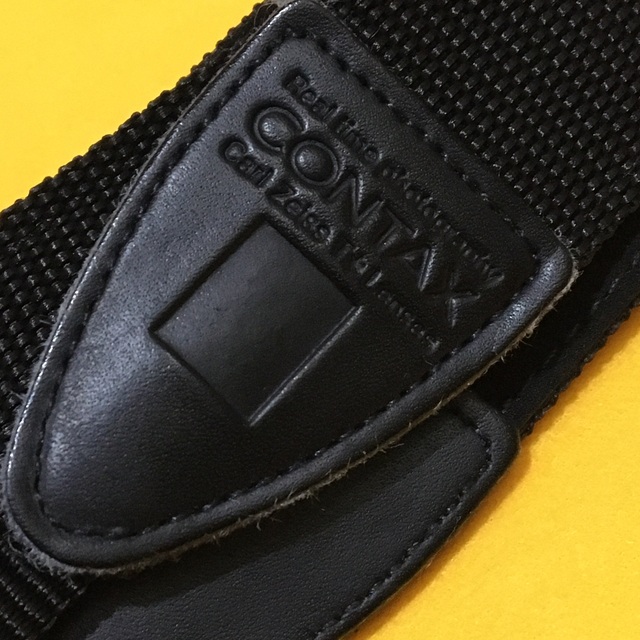 CONTAX アクティブワイドストラップ ブラック レア 最終型ZEISS刻印他