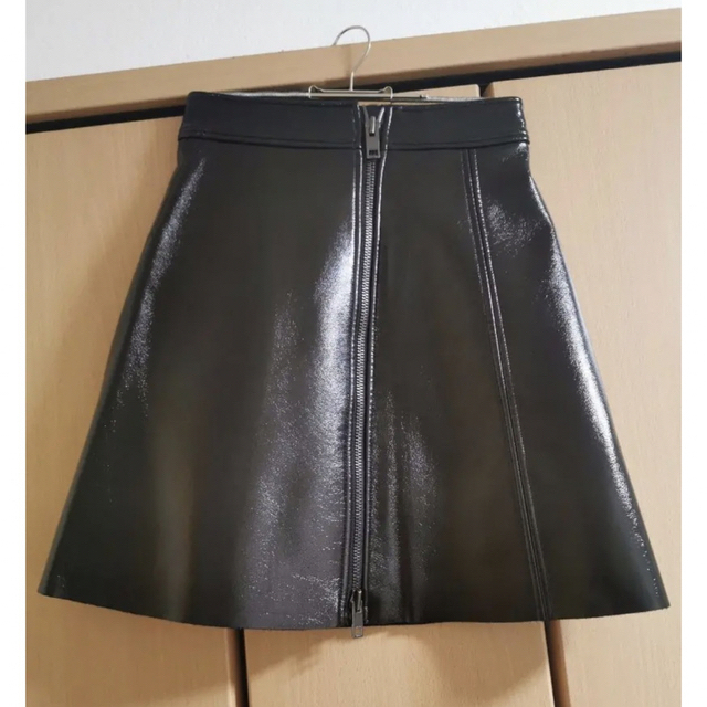 DIESEL - 極美品 ディーゼル フェイクレザースカート