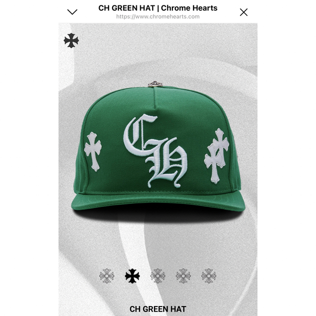 魅力的な価格 CHROME - Hearts Chrome HEARTS クロムハーツ キャップ ...