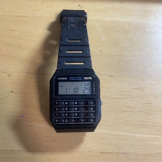カシオ(CASIO)のCASIO カシオ データバンク　CA-53W 電卓機能付(腕時計(デジタル))