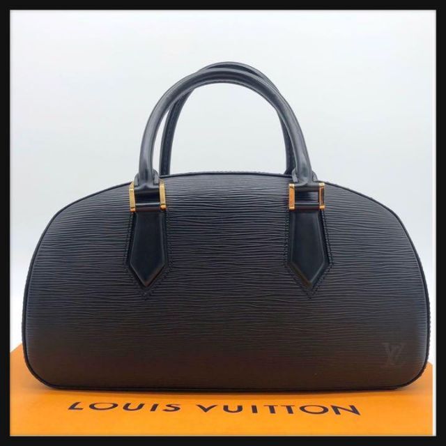 LOUIS VUITTON - 【美品・鑑定済み】ルイヴィトン エピ ジャスミン ブラック ハンドバッグ