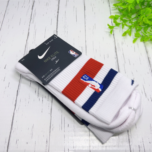 NIKE NBA バスケ ソックス ナイキ 靴下 1足分 新品 未使用 メンズのレッグウェア(ソックス)の商品写真