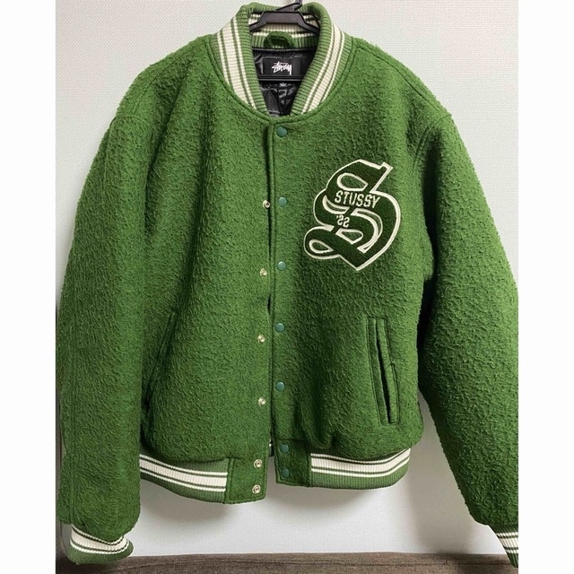 stussy varsity jacket