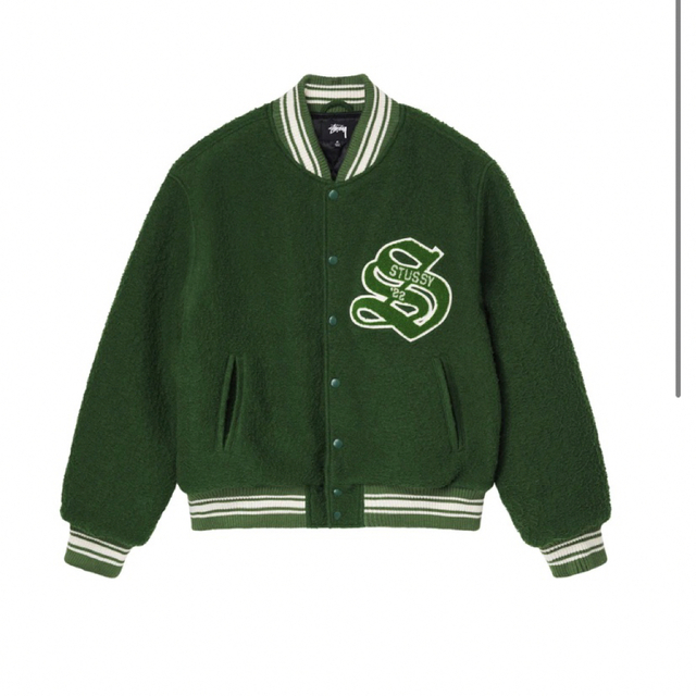 STUSSY(ステューシー)のstussy varsity jacket  メンズのジャケット/アウター(スタジャン)の商品写真