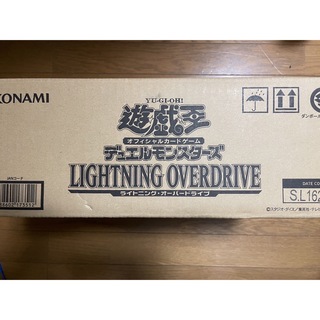 遊戯王　初回生産限定品　ライトニング・オーバードライブ　1カートン(Box/デッキ/パック)