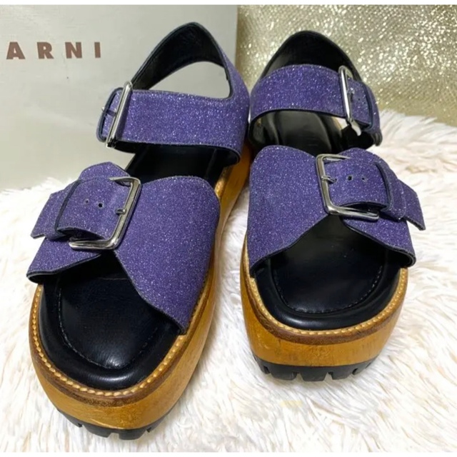 MARNI プラットフォームサンダル