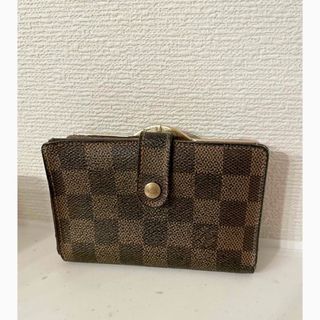 ルイヴィトン(LOUIS VUITTON)のルイヴィトン LOUIS VUITTON 「がま口折り財布」ダミエ(財布)