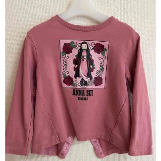 アナスイミニ(ANNA SUI mini)のANNA SUI mini かまどねずこ　背中切り替えトレーナー　120cm(Tシャツ/カットソー)