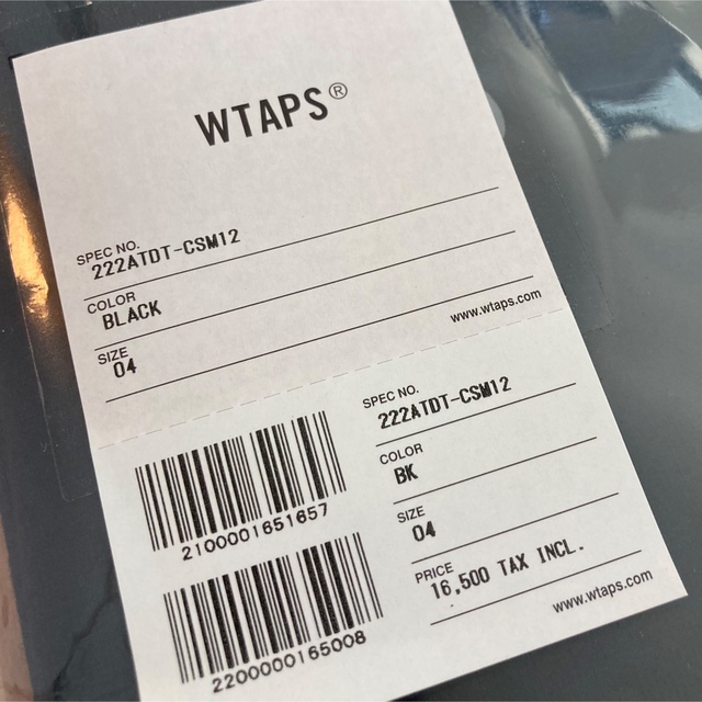 W)taps(ダブルタップス)の【新品・定価以下】WTAPS 22AW LXLXW / BLACK XL メンズのトップス(Tシャツ/カットソー(七分/長袖))の商品写真