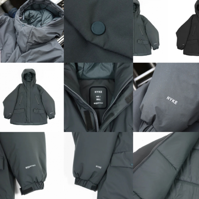 HYKE - HYKE×Edition PERTEX SHIELD SHORT COATの通販 by HYKE - HYKE×Edition PERTEX SHIELD SHORT COATの通販 by