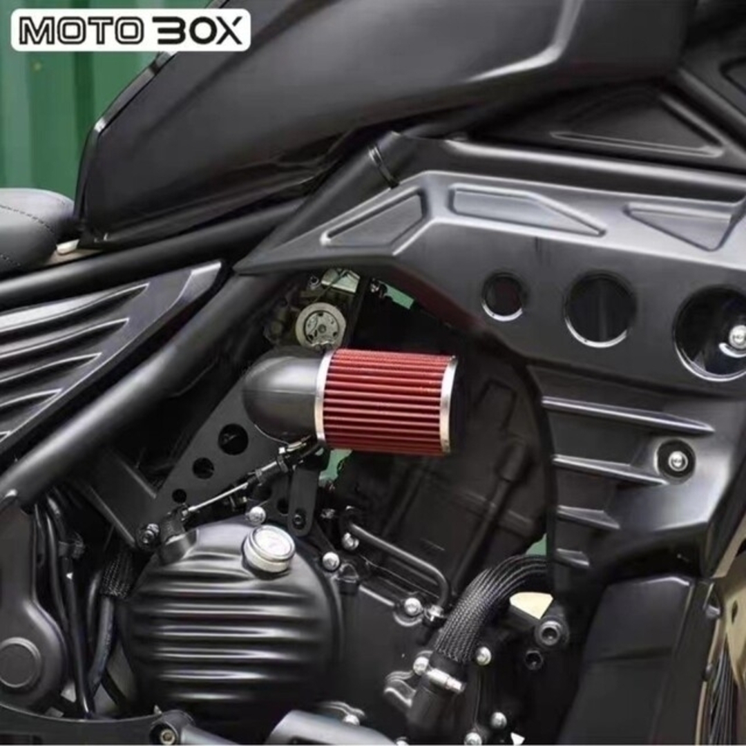 MOTOBOX レブル 250 ダミー エアクリーナー  フィルター 花型