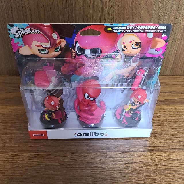 【新品未使用】amiibo トリプルセット タコガール/タコ/タコボーイ