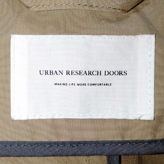 URBAN RESEARCH(アーバンリサーチ)の3WAYステンカラーコート／URBAN RESEARCH／メンズ メンズのジャケット/アウター(ステンカラーコート)の商品写真