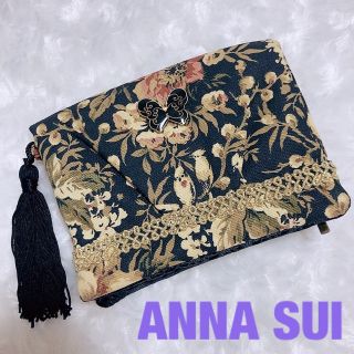 アナスイ(ANNA SUI)の◆ANNA SUI◆ アナスイ　花柄　ティッシュポーチ　小物入れ(ポーチ)