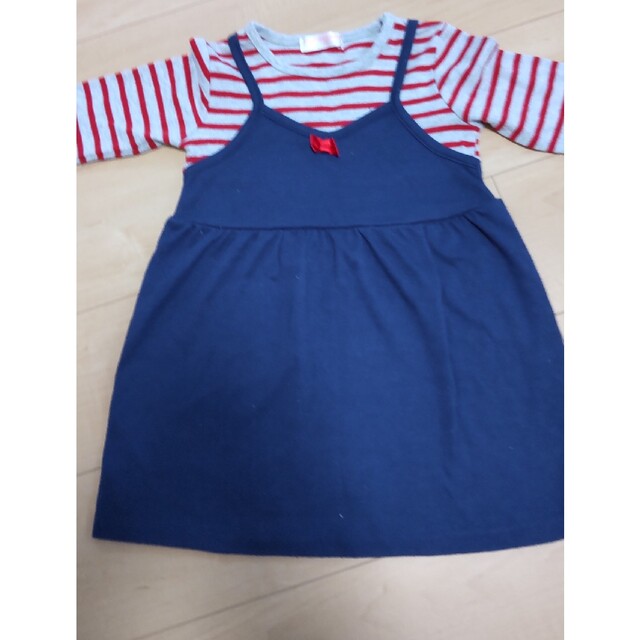 チュニック キッズ/ベビー/マタニティのキッズ服女の子用(90cm~)(Tシャツ/カットソー)の商品写真