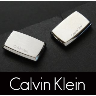 カルバンクライン(Calvin Klein)の8432◆CKカルバンクライン◆カフス◆シルバー◆新品(カフリンクス)