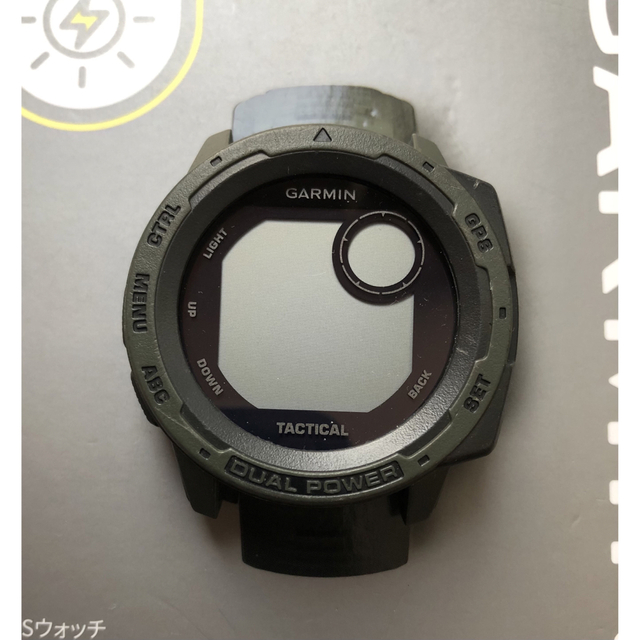 GARMIN(ガーミン)のGARMIN Instinct Dual Power Tactical スポーツ/アウトドアのアウトドア(その他)の商品写真